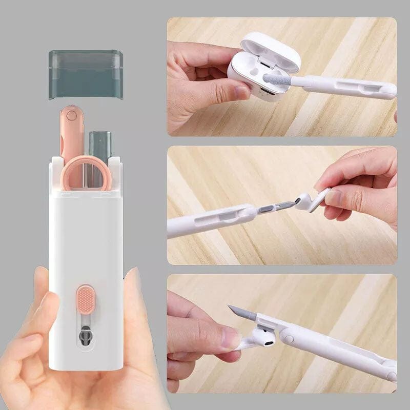 Escova de Limpeza para Teclado Celular e Mais - Cyber 7 em 1 Acessórios Direct Ofertas
