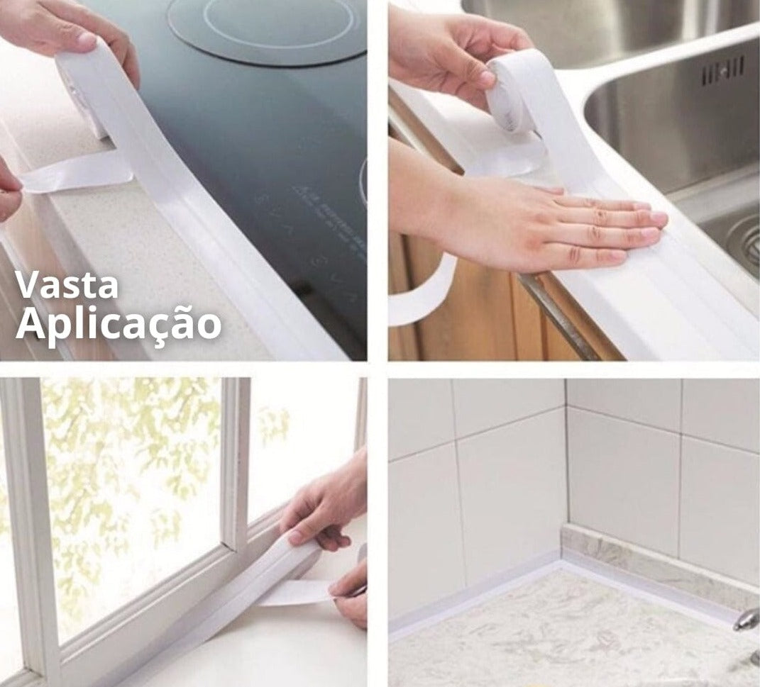 Fita de Vedação Impermeável - VedaTudo™ (3.2 Metros) Fita Vedação P1 Direct Ofertas