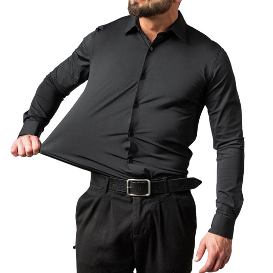 Camisa Flexíve Ultra Confort Tecido Seda Gelo